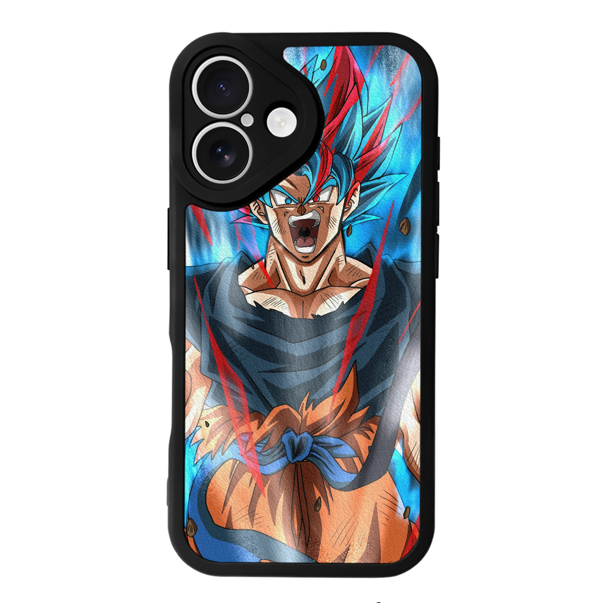 （画像用） ドラゴンボール DRAGON BALL 【iPhone 16シリーズ対応】シリコンスマホケース（レザー調） 材質：シリコン